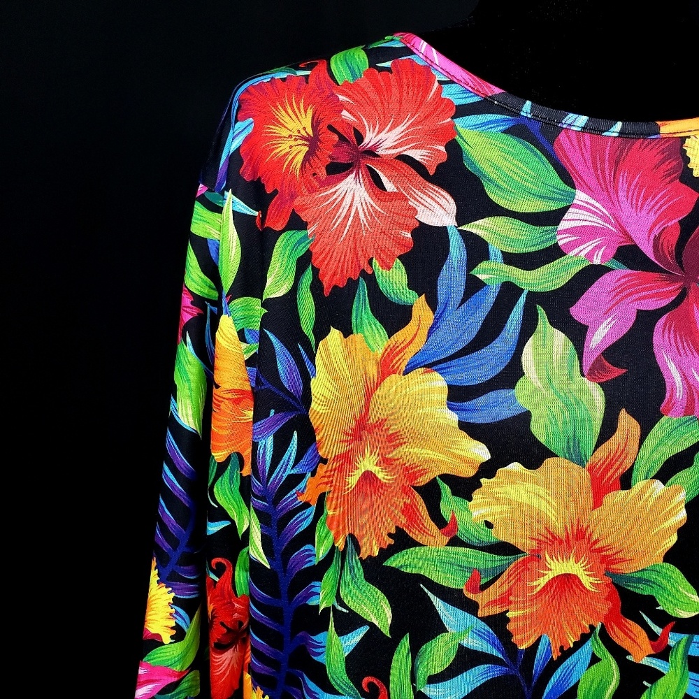 🆕️ 💐🌴 ROKOKO Boho Floral Midi Folk Dress // (NWOT) - Picture 7 of 8